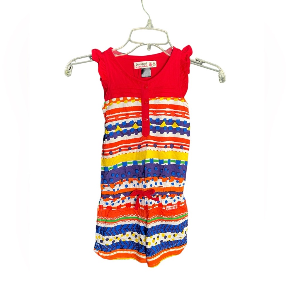 Desigual 3/4 girls sleeveless romper